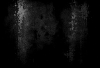 Black wall grunge texture