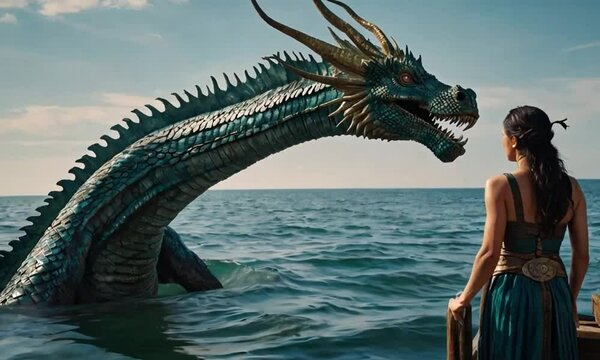 Naga (Buddhism and Hinduism) The Naga are serpent-like creatures in Hinduism and Buddhism. They can be good or bad.