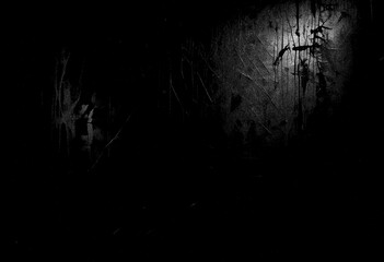 Black wall grunge texture