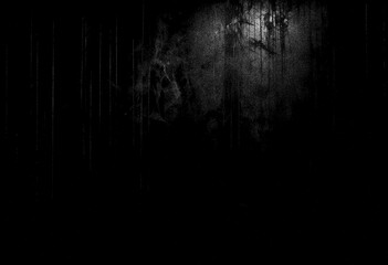 Black wall grunge texture