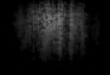 Black wall texture background, grainy texture background