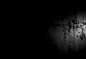 Black wall texture background, grainy texture background