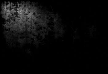 Black wall texture background, grainy texture background