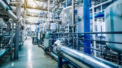 Imagine a large-scale manufacturing plant where DCS coordinates and monitors automated production lines for smooth and synchronized operations