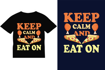 Food Typography T-shirt Design