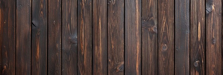 Obraz premium Dark Wooden Planks Background for Classic Design