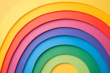 Vibrant Rainbow Gradient Abstract Background for Versatile Commercial Use