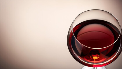 Premium red wine in crystal glass, alcohol drink and luxury aperitif, oenology and viticulture product.