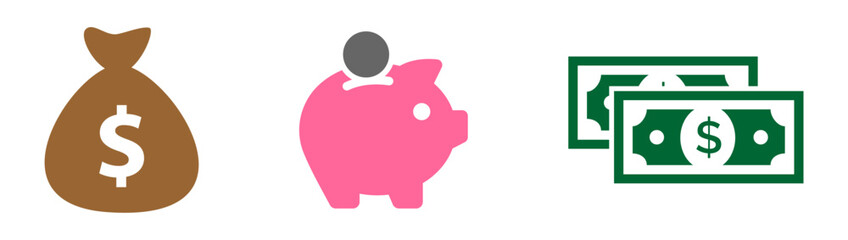 piggy banking icon