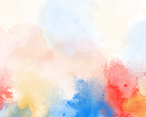 Fototapeta premium Abstract watercolor textured background. Design for your date, postcard, banner, logo.