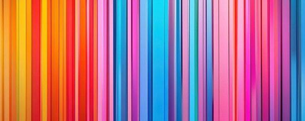 Obraz premium Abstract barcode lines blending into bright geometric shapes, symbolizing retail and modern commerce