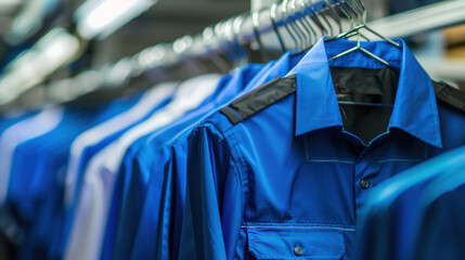 Uniforms: Made from durable materials like polyester or blends, these uniforms require stain removal and pressing to maintain a neat and professional appearance.
