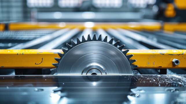 Circular Saw: A versatile cutting tool with a rotating blade, designed for straight cuts in wood, plastic, or metal, featuring safety guards and depth adjustments.
