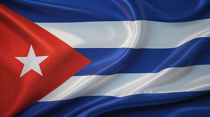 Cuban flag for national Day or Independence Day of cuba