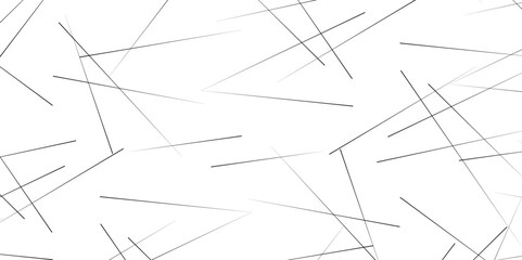 Abstract  lines geometric pattern texture contemporary vector background, Texture of black long line geometric on white background
