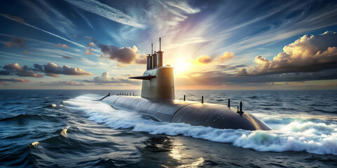 Powerful Nuclear Submarine Emerges