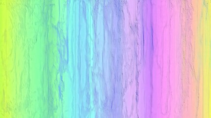 Pastel rainbow gradient background with vertical textured lines and patterns