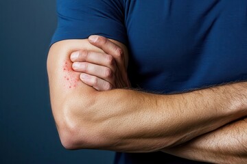 Itchy rash on arm, redness and skin reaction