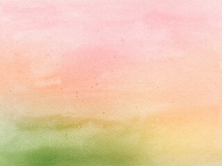 水彩で描いたピンクのテクスチャ背景イラスト