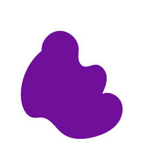 Orange purple abstract shapes vectors