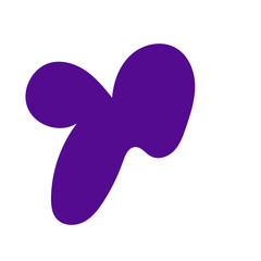 Orange purple abstract shapes vectors