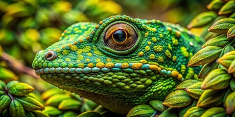 Fototapeta premium Remarkable creatures artfully merge with their habitats, demonstrating nature’s brilliance. Their effective camouflage