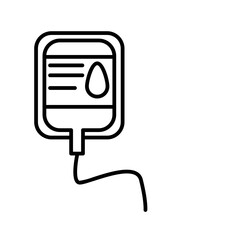 Medical Icon Blood Bag