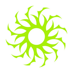 y2k acid mandala geometric shapes