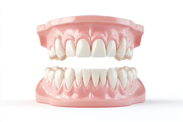 Obraz premium Explore a detailed set of isolated 3D dental premolar teeth models, ideal for dental health and hygiene concepts, perfect for educational and professional use.