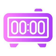 alarm Gradient icon