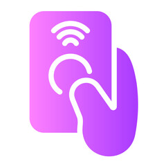 remote control Gradient icon