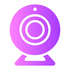 webcam Gradient icon