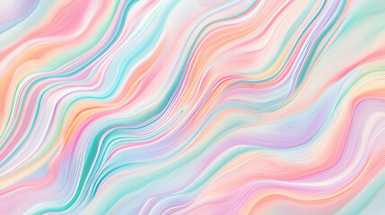 Fototapeta premium A colorful, wavy background with a rainbow of colors