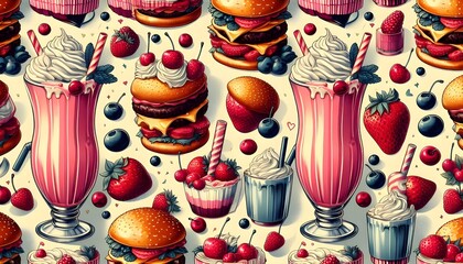 Food pattern design