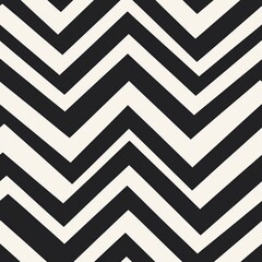 Seamless pattern of minimalist chevron lines