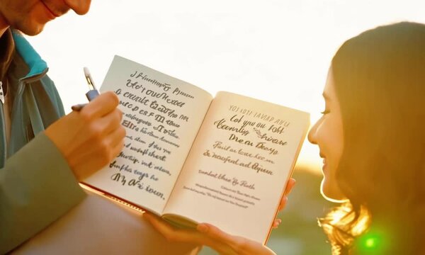 Best-Selling Author Signing Books at Launch Event
