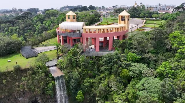 Curitiba Parana. Tangua Park At Curitiba In Parana Brazil. State Park Landscape. Tourism Travel. Nature Park. Tangua Park At Curitiba In Parana Brazil. Botanical Scenery.