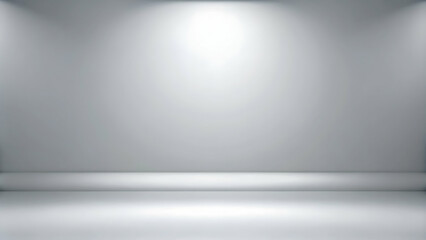 White and gray gradient studio and showroom background , neutral, minimalistic, modern, professional, elegant, clean