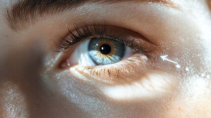 Fototapeta premium Blepharoplasty concept