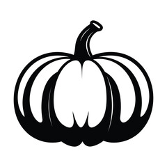 Halloween Pumpkin Silhouette Vector