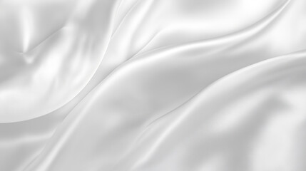 Luxurious white silk background