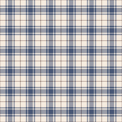 Autumn Plaid Check Seamless Pattern - Cute plaid check repeating pattern design