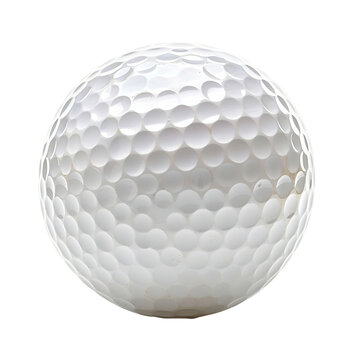 recommend clip art: Detailed Golf Ball Isolated Image