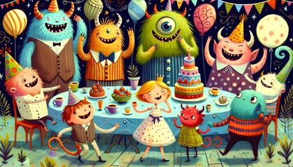 "Monstruos Encantados: Magia y Diversi&oacute;n"