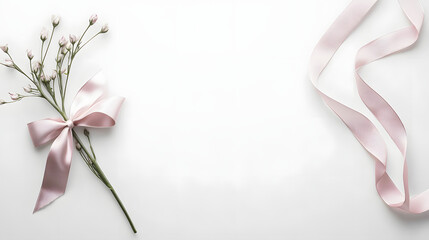 Beautiful white flower bouquet isolated on white background