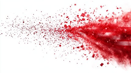 Fototapeta premium Patriotic Firework Design with American Flag, symbolizing celebration, freedom, unity, independence, and pride.