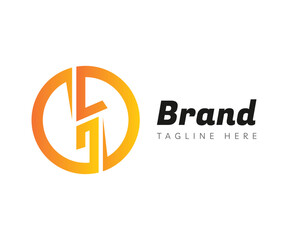 Circle logo icon design template elements. Usable for Branding and Business Logos.
