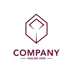 Modern company logo design template