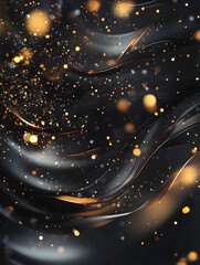 Obraz premium Christmas and New Year-themed graphic background