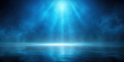 Blue lighting creating a moody atmosphere , Blue, lighting, moody, atmosphere, night, dark, dramatic, electric, dramatic